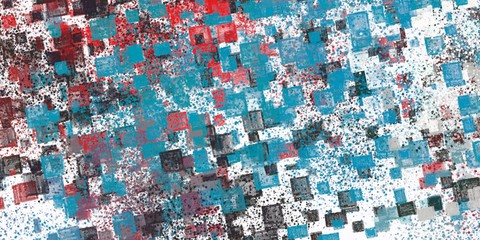 Fototapeta premium Crazy sketch random pattern. Creative chaos and variety structure. Modern art drawing painting. 2d illustration. Digital texture wallpaper. Artistic sketch draw backdrop material. 