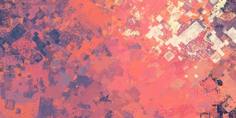 Poster oil painting element. 2d illustration. Texture backdrop. Creative chaos structure.