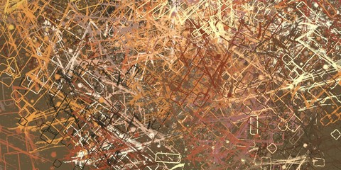 Art wallpaper. Digital canvas. 2d illustration. Texture backdrop painting. Creative chaos structure element.