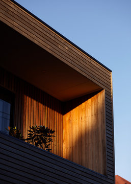 Natural light on balcony