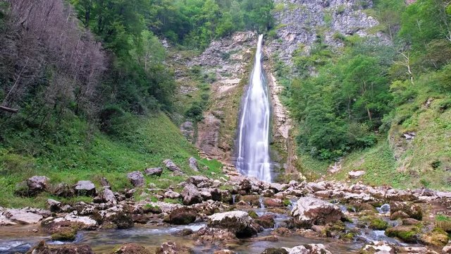 Oniore Waterfall in Georgia
