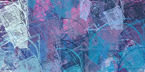 Decorative oil painting. Vibrant dynamic art. 2d illustration. Texture backdrop. Creative chaos structure element.