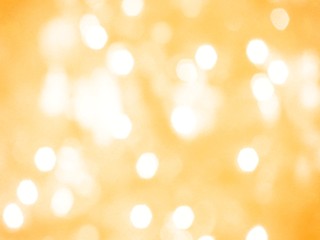 Abstract golden background with bokeh lights, christmas lights background