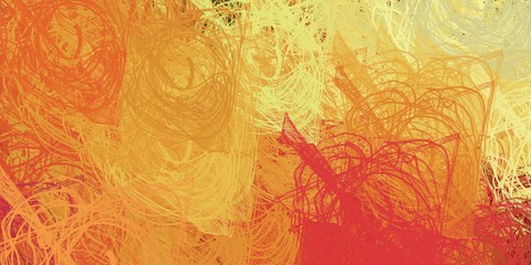 Decorative oil painting. Vibrant dynamic art. 2d illustration. Texture backdrop. Creative chaos structure element.