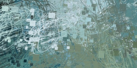 Decorative oil painting. Vibrant dynamic art. 2d illustration. Texture backdrop. Creative chaos structure element.