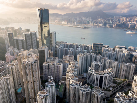 Hong Kong aerial views
