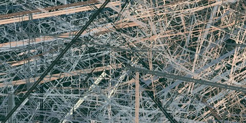 Art wallpaper. Digital canvas. 2d illustration. Texture backdrop painting. Creative chaos structure element.