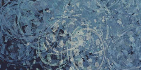 Art wallpaper. Digital canvas. 2d illustration. Texture backdrop painting. Creative chaos structure element.