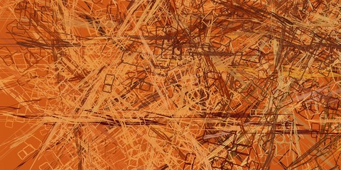 Illustration painted. Rough sketch surface. 2d illustration. Texture backdrop painting. Creative chaos structure element.