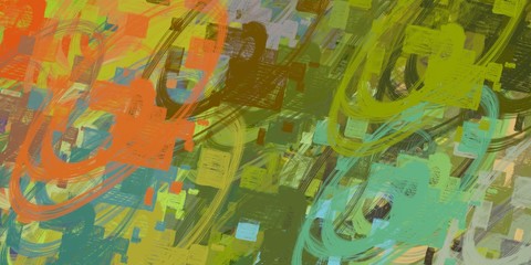 Crazy sketch random pattern. Creative chaos and variety structure. Modern art drawing painting. 2d illustration. Digital texture wallpaper. Artistic sketch draw backdrop material. 