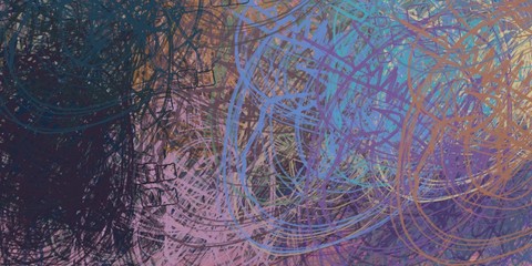 Modern art. Artistic brush. Oil painting. 2d illustration. Texture backdrop. Creative chaos structure element.