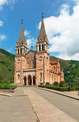 Fototapeta na wymiar Church of Covadonga, Picos de Europa