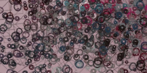 Art wallpaper. Digital canvas. 2d illustration. Texture backdrop painting. Creative chaos structure element.