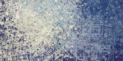 Art wallpaper. Digital canvas. 2d illustration. Texture backdrop painting. Creative chaos structure element.