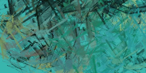 Art wallpaper. Digital canvas. 2d illustration. Texture backdrop painting. Creative chaos structure element.