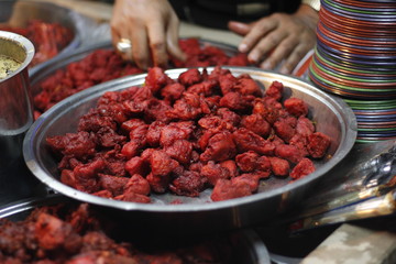 The yummy tasty street food of hyderabad