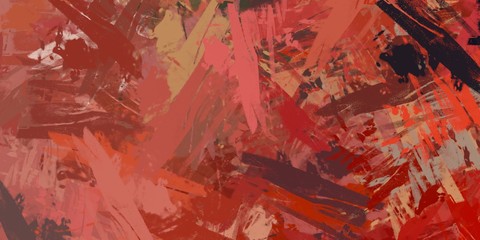 Art wallpaper. Digital canvas. 2d illustration. Texture backdrop painting. Creative chaos structure element.