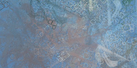 Retro style oil drawing. 2d illustration. Texture backdrop painting. Creative chaos structure element.