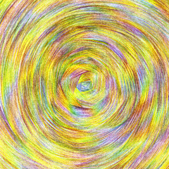 Colorful background drawn by color pencils. Hand-drawn print. Bright wallpaper for scrapbooking.
