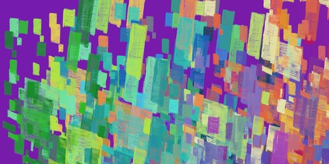 Canvas painting. Colorful background texture. 2d illustration. Texture backdrop. Creative chaos structure element.