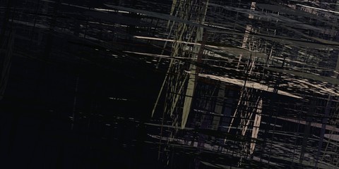 Handmade surreal abstract pattern. Modern artistic canvas. 2d illustration. Texture backdrop painting. Creative chaos structure element.