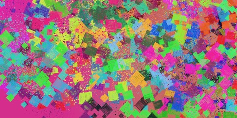 Handmade surreal abstract pattern. Modern artistic canvas. 2d illustration. Texture backdrop painting. Creative chaos structure element.