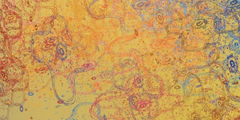 Crazy sketch random pattern. Creative chaos and variety structure. Modern art drawing painting. 2d illustration. Digital texture wallpaper. Artistic sketch draw backdrop material. 