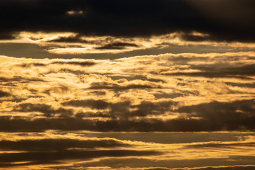 Fototapeta premium The sky is at sunset.