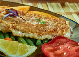 Snapper with macadamia pesto