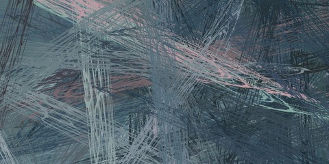 Decorative oil painting. Vibrant dynamic art. 2d illustration. Texture backdrop. Creative chaos structure element.