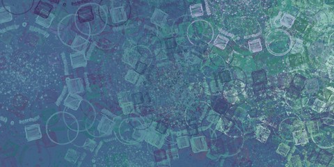 Decorative oil painting. Vibrant dynamic art. 2d illustration. Texture backdrop. Creative chaos structure element.