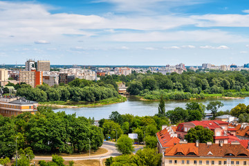 Warsaw City Green Cityscape