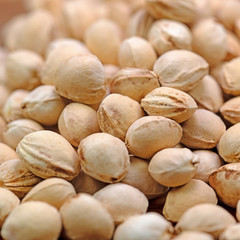 Getrocknete Kirschkerne, Nahaufnahme