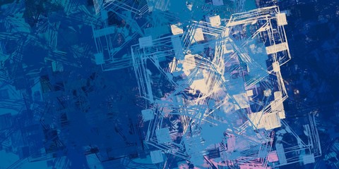 Canvas painting. Colorful background texture. 2d illustration. Texture backdrop. Creative chaos structure element.