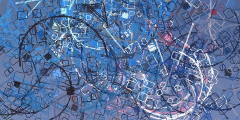 Canvas painting. Colorful background texture. 2d illustration. Texture backdrop. Creative chaos structure element.