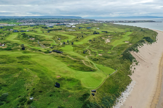 Portrush and the Whiterocks beach