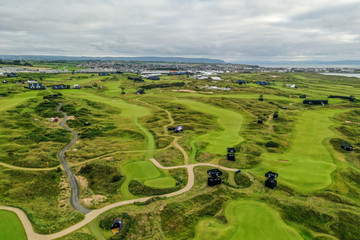 Obraz premium Portrush and the Whiterocks beach