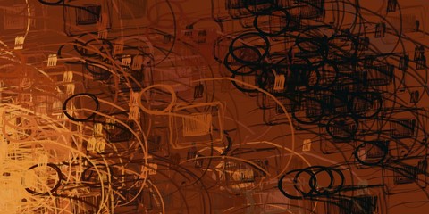 Brush painting. Artistic canvas. Oil art. 2d illustration. Texture backdrop. Creative chaos structure element.