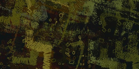 Art wallpaper. Digital canvas. 2d illustration. Texture backdrop painting. Creative chaos structure element.