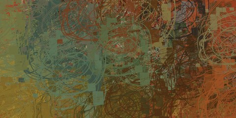 Canvas painting. Colorful background texture. 2d illustration. Texture backdrop. Creative chaos structure element.