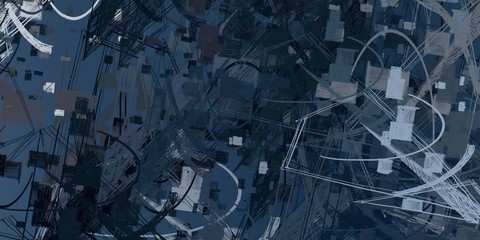 Canvas painting. Colorful background texture. 2d illustration. Texture backdrop. Creative chaos structure element.