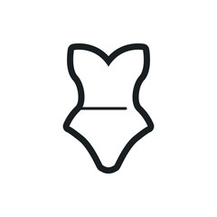 Fototapeta premium bodysuits vector icon