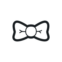 bow tie vector icon