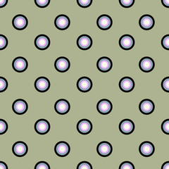 Bright abstract geometric seamless pattern in graffiti style. Quality vector illustration for your design