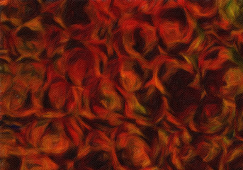 Abstract artwork aesthetic design with messy oil paint strokes, art design pattern in contemporary colorful style, fashion wall decor template print, beautiful modern texture backdrop