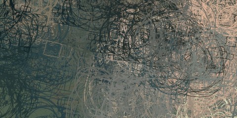 Modern art. Artistic brush. Oil painting. 2d illustration. Texture backdrop. Creative chaos structure element.