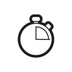 stopwatch vector icon