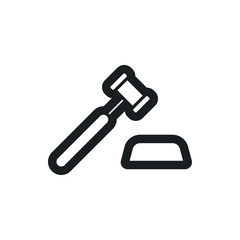 auction vector icon