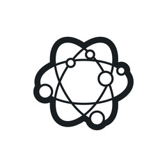 atom vector icon