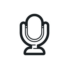 microphone vector icon